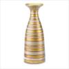 #38668 Metallic Stripe Vase $24.95