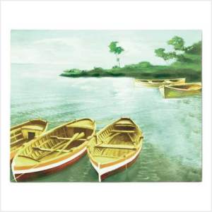 #38419 Rowboat Cove Print $19.95