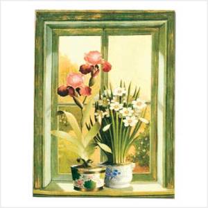 #38420 Floral Potted Plants Print $19.95