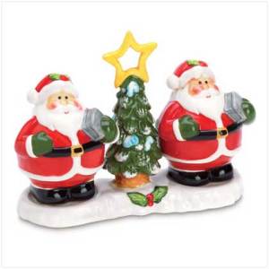 #38605 Smiling Santa Salt and Pepper Shaker $9.95